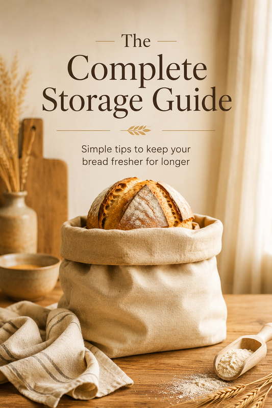The Complete Bread Storage Guide PDF cover by Hovara Home