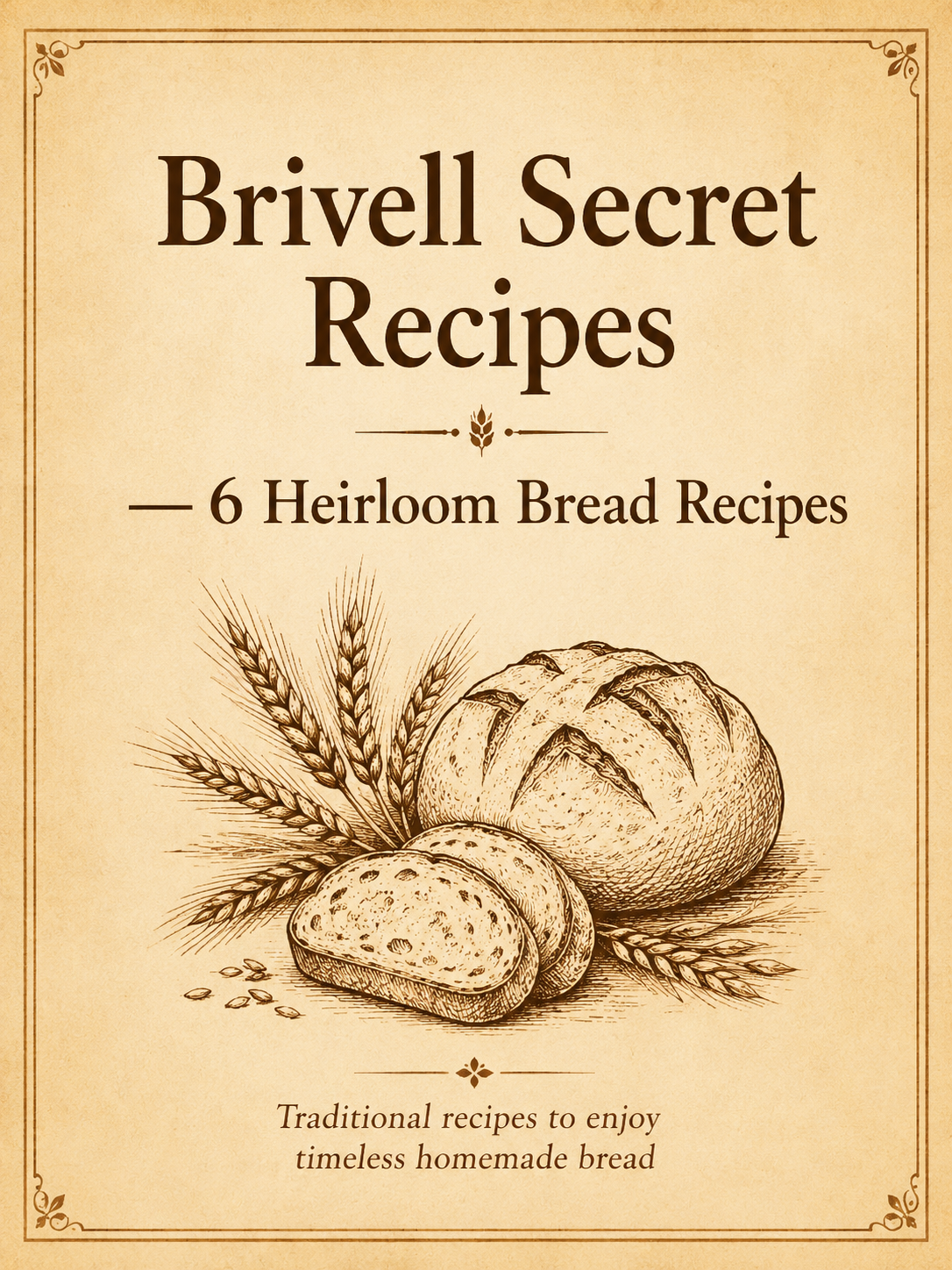 Hovara Secret Recipes ebook cover — 6 heirloom bread recipes PDF