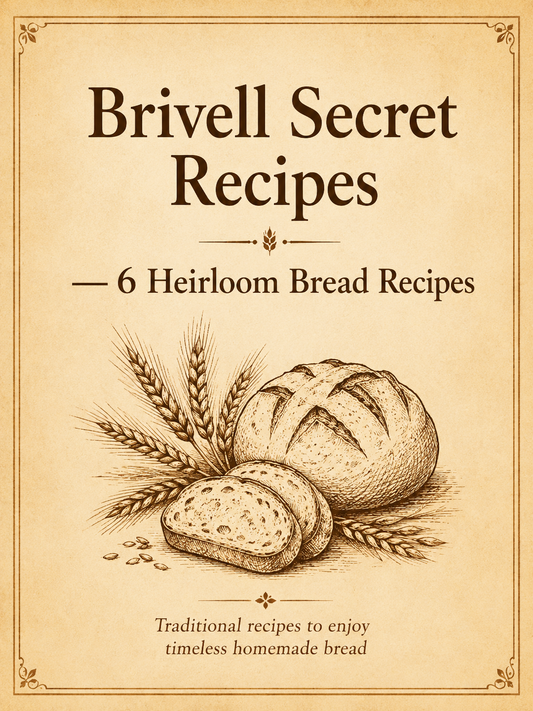Hovara Secret Recipes ebook cover — 6 heirloom bread recipes PDF